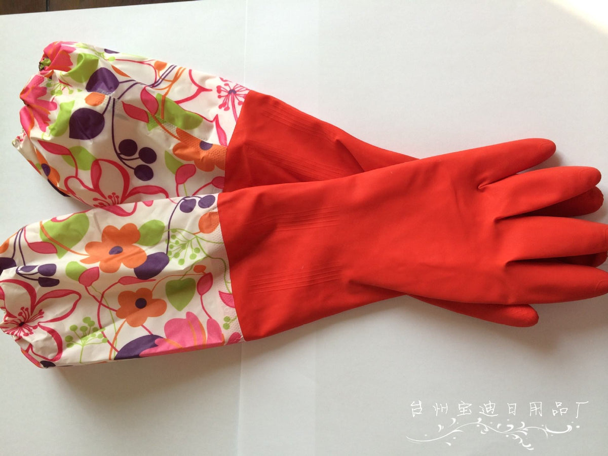 High Quality Silicone Dish Washing Kitchen Hand Gloves