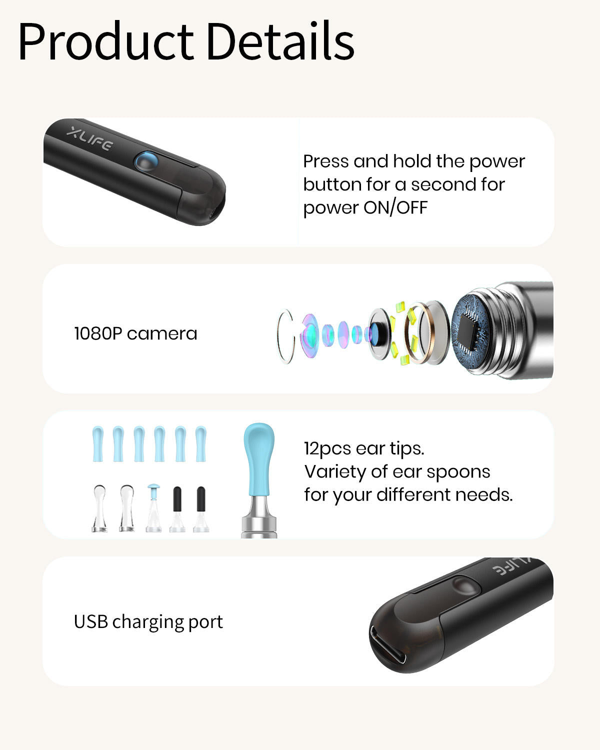 Wireless Visual Earpick – আধুনিক কানের যত্নে