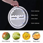 4 In 1 Multifunctional Stainless Steel Vegetable Cutter