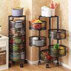 5-Layer Multifunctional Kitchen Rack