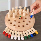 Wooden Memory Match Stick Chess Game