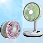 USB Folding Electircal Fan with LED Light -YT M2026