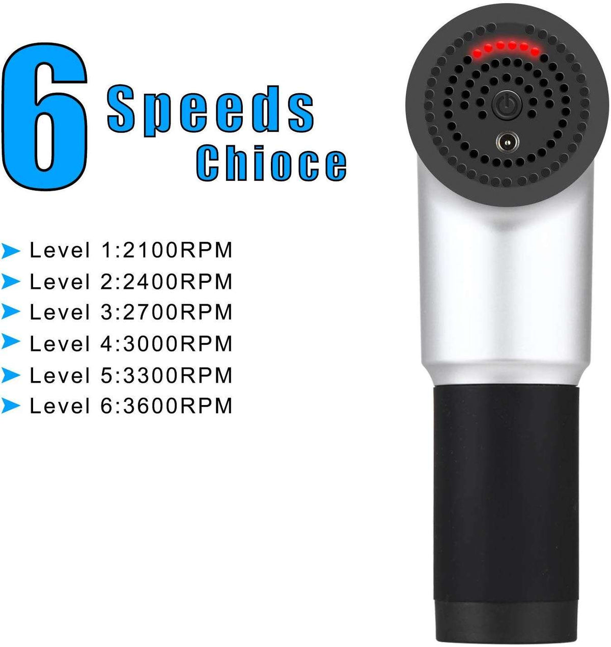 Body massage gun,Electric Vibration Body muscle massager Fascial Gun