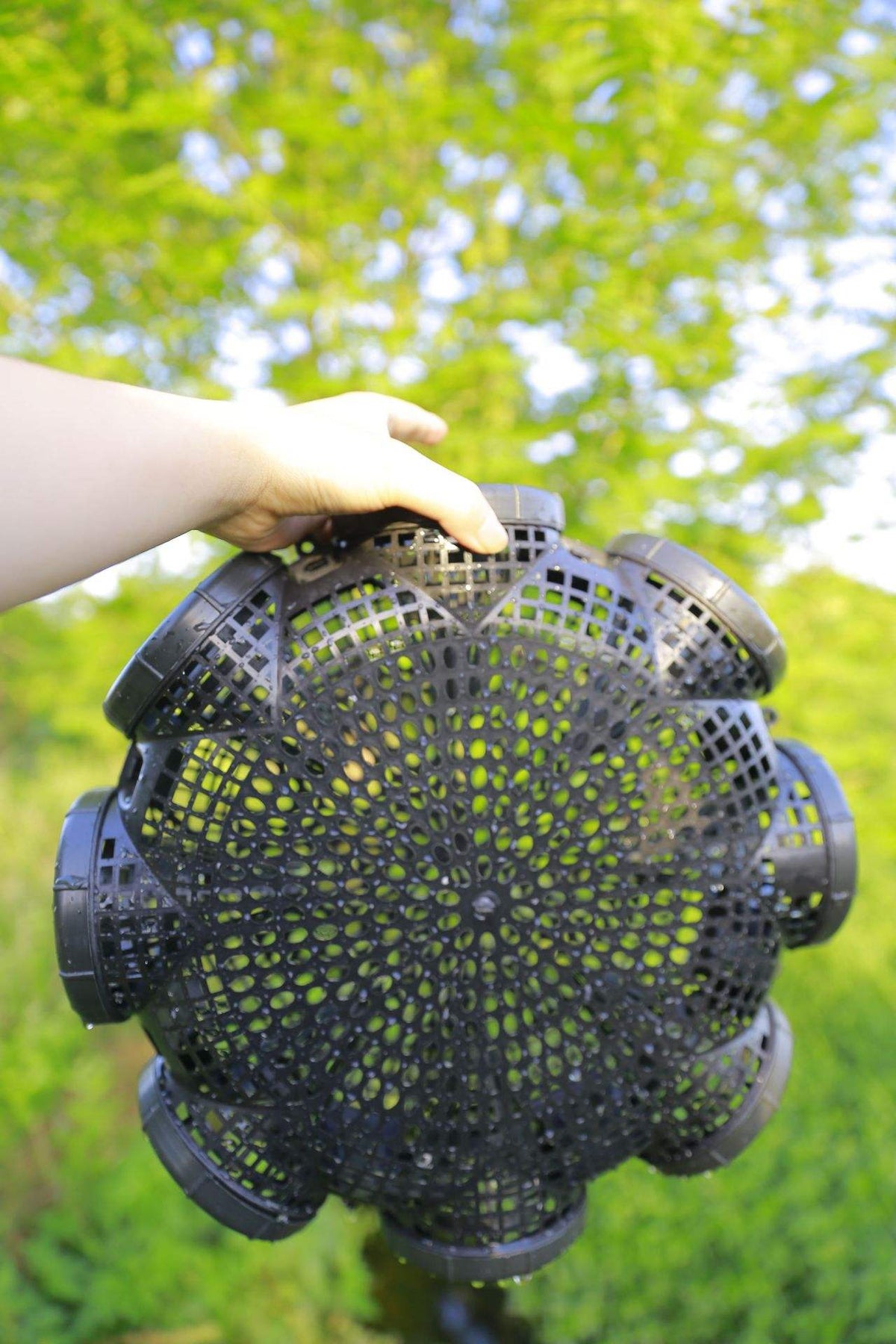 China Magic 8-Hole Fish Catching Trap - 19 Inch