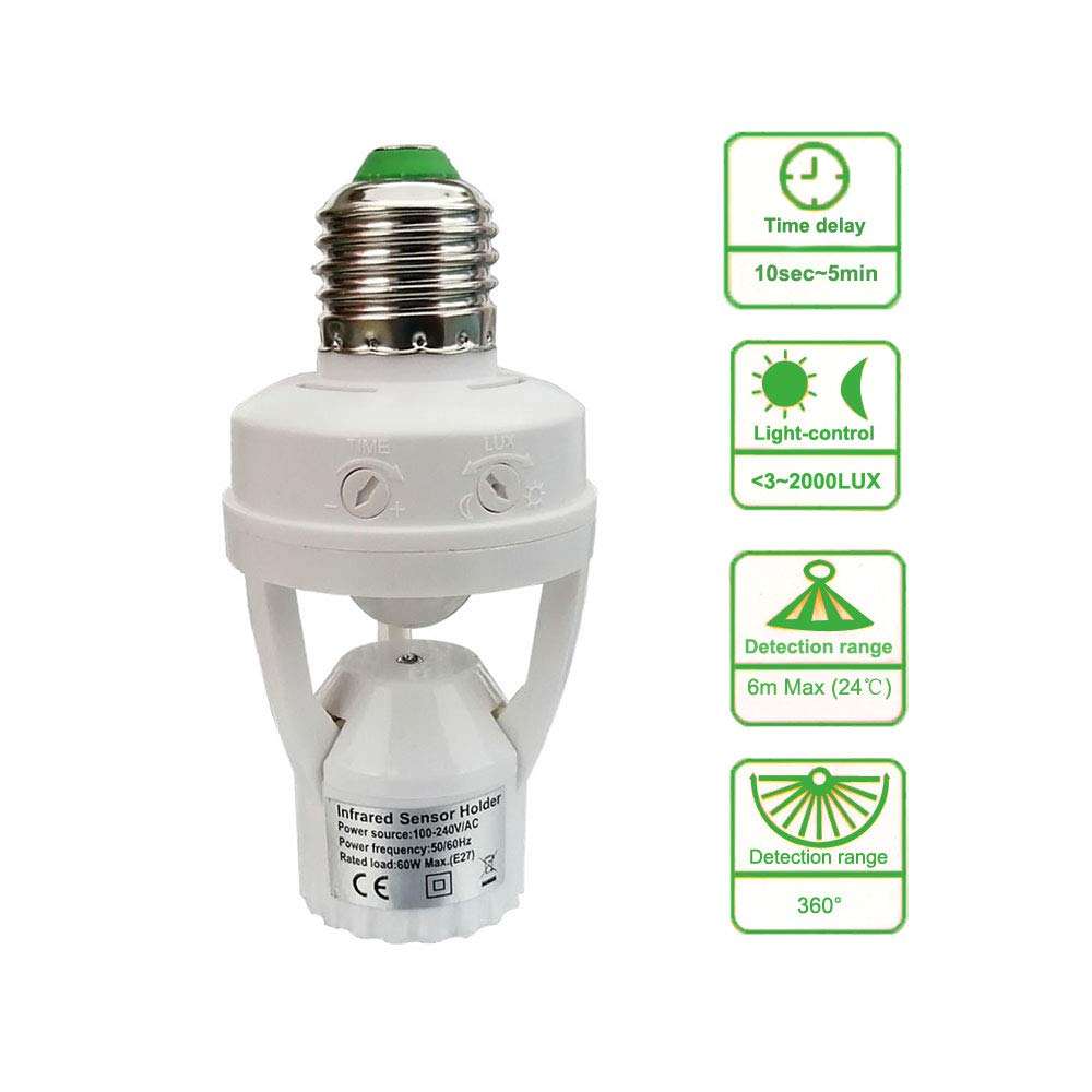 Infrared Sensor Lamp Holder