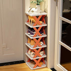 5 Layer Shoe Rack X Design