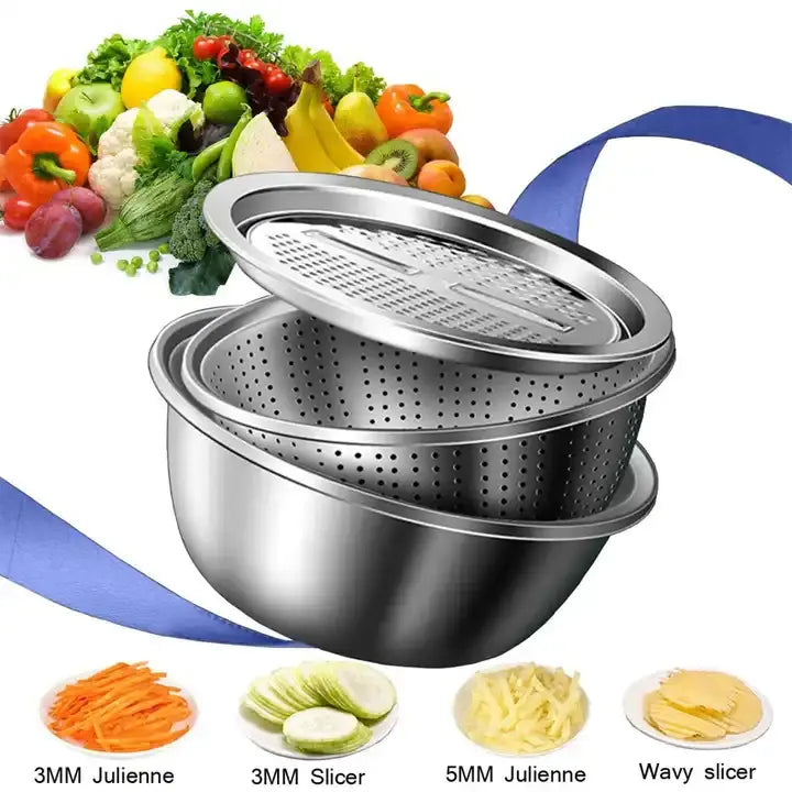 4 In 1 Multifunctional Stainless Steel Vegetable Cutter