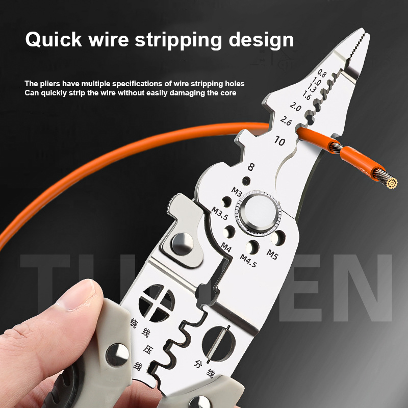 9-in-1 Multi-Purpose Electrical Stripping Tool