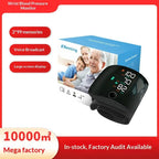 Wrist blood pressure monitor black