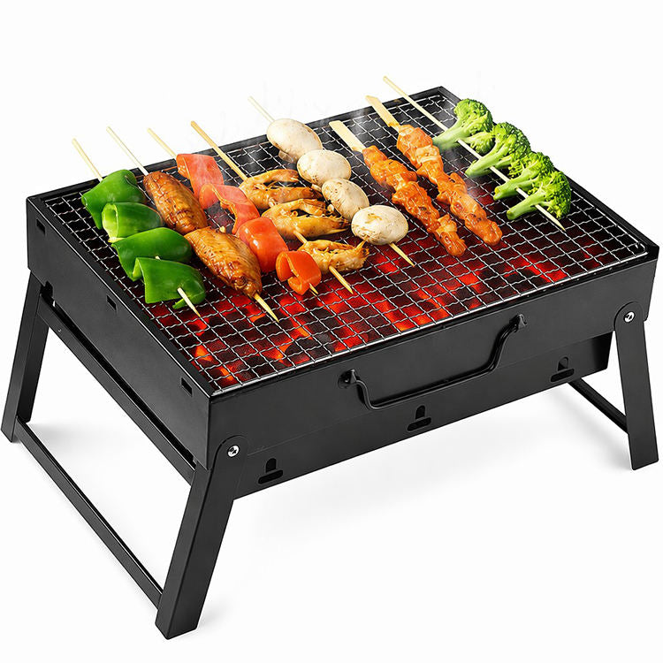 Portable Barbecue Machine BBQ - Black