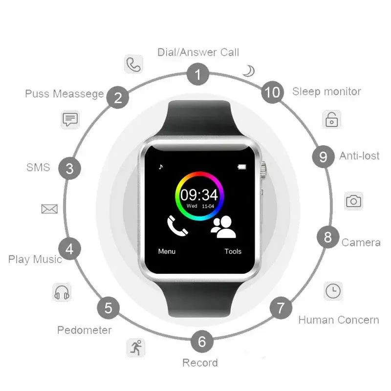 A1 Bluetooth Smartwatch