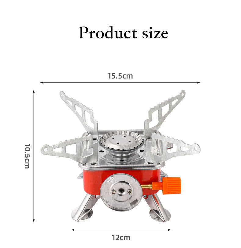 Portable Stainless Steel Camping Gas Stove