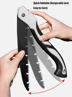 Pruning Shears Folding Woodsawing Tools - 22 Inch.