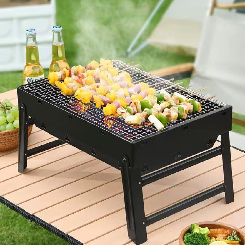 Portable Barbecue Machine BBQ - Black