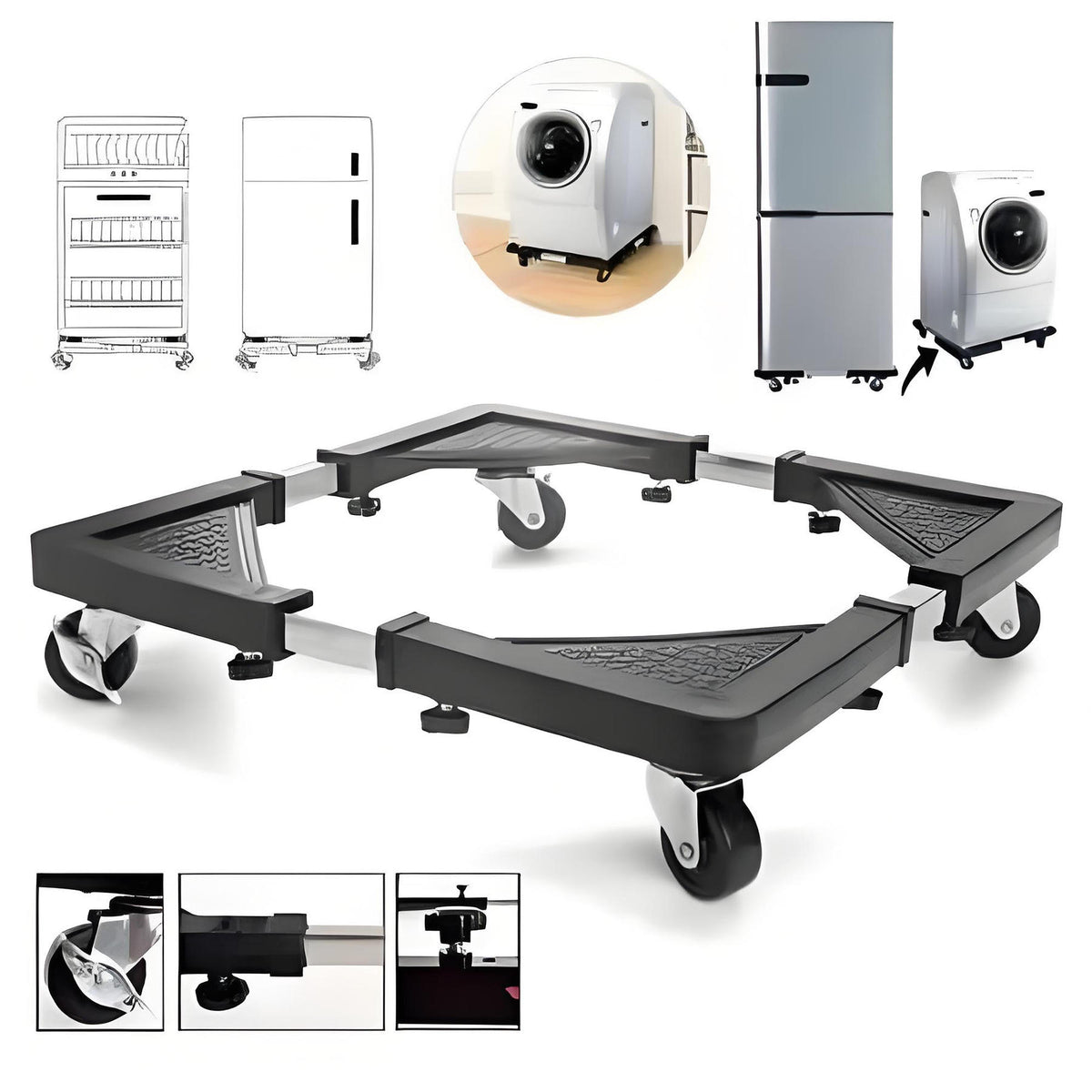 4 Foot Refrigerator Bracket Stand