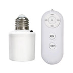 E27 Wireless Lamp Holder with Remote Control