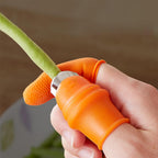 Silicone Vegetable And Fruits Finger cutter 5 in 1