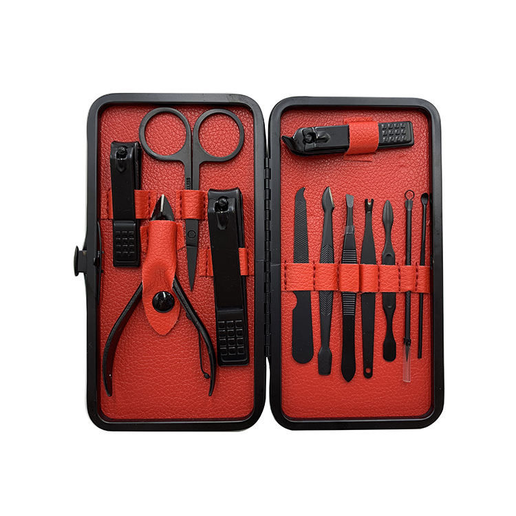 12 Piece Stainless Steel Manicure Pedicure Set