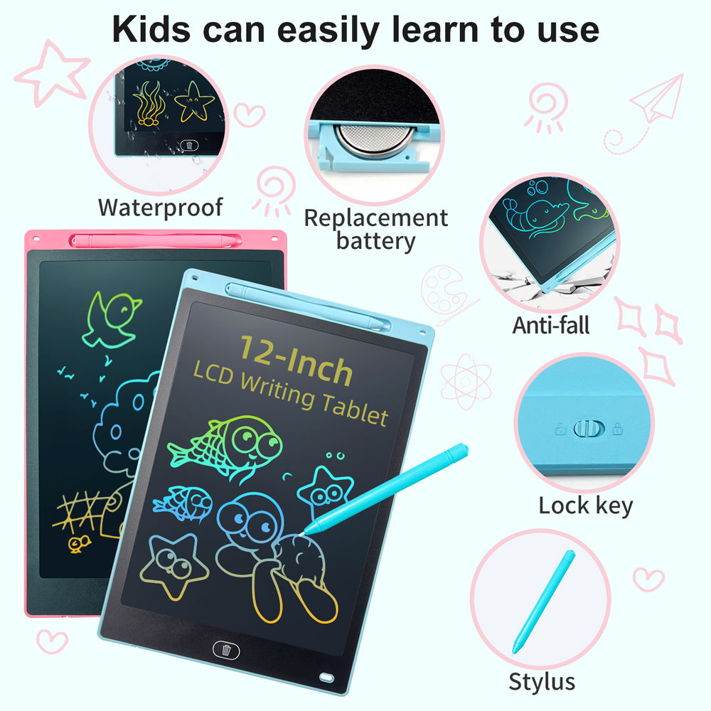 LCD Writing Tablet Digital Drawing Tablet- 12 inch