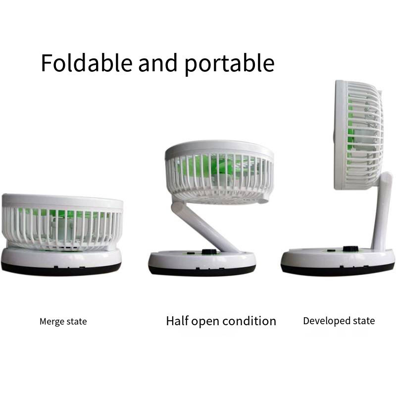 USB Folding Electircal Fan with LED Light -YT M2026