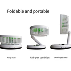 USB Folding Electircal Fan with LED Light -YT M2026