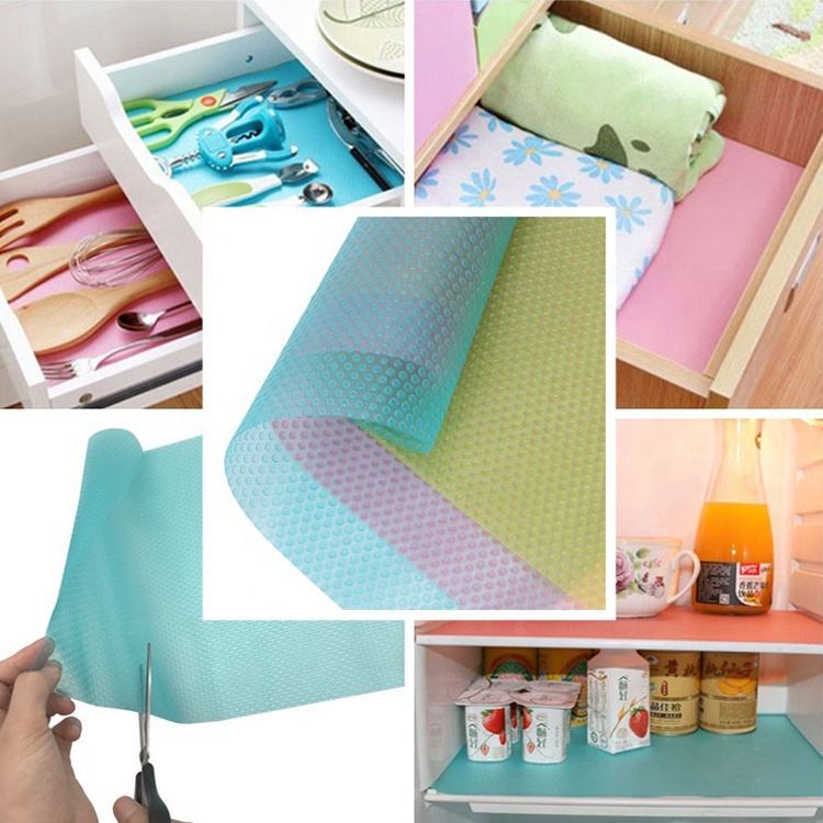 4 Pcs Washable Refrigerator Mat