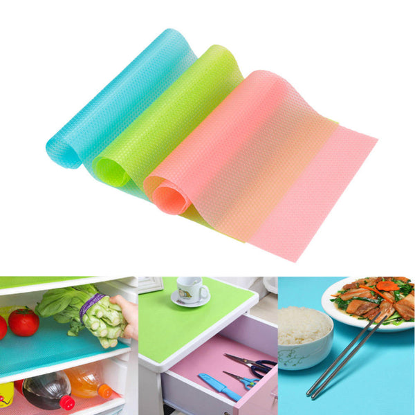 4 Pcs Washable Refrigerator Mat