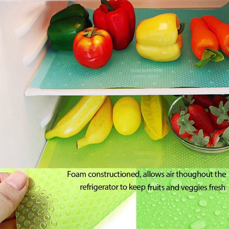 4 Pcs Washable Refrigerator Mat