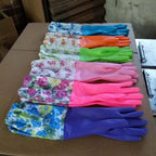 High Quality Silicone Dish Washing Kitchen Hand Gloves