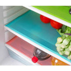 4 Pcs Washable Refrigerator Mat