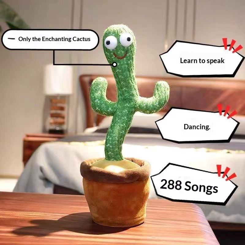 Dancing Cactus Singing Plush Toy