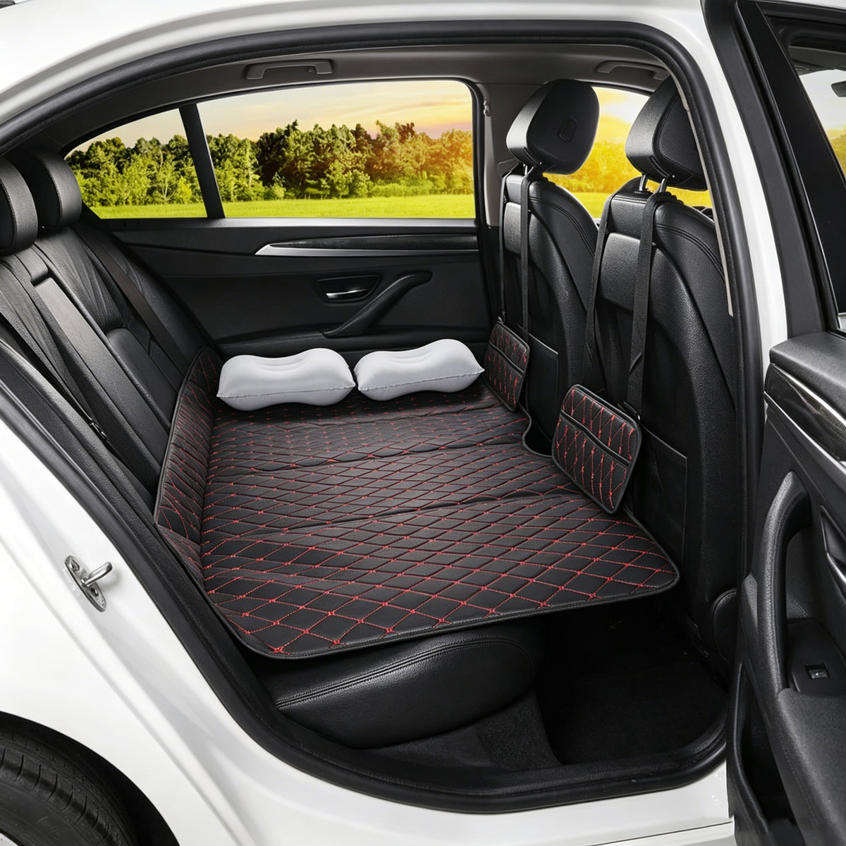 Luxury PU Leather Car bed Mattress