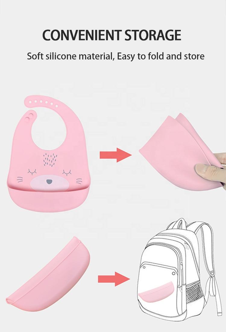 Baby Bibs Silicone Waterproof
