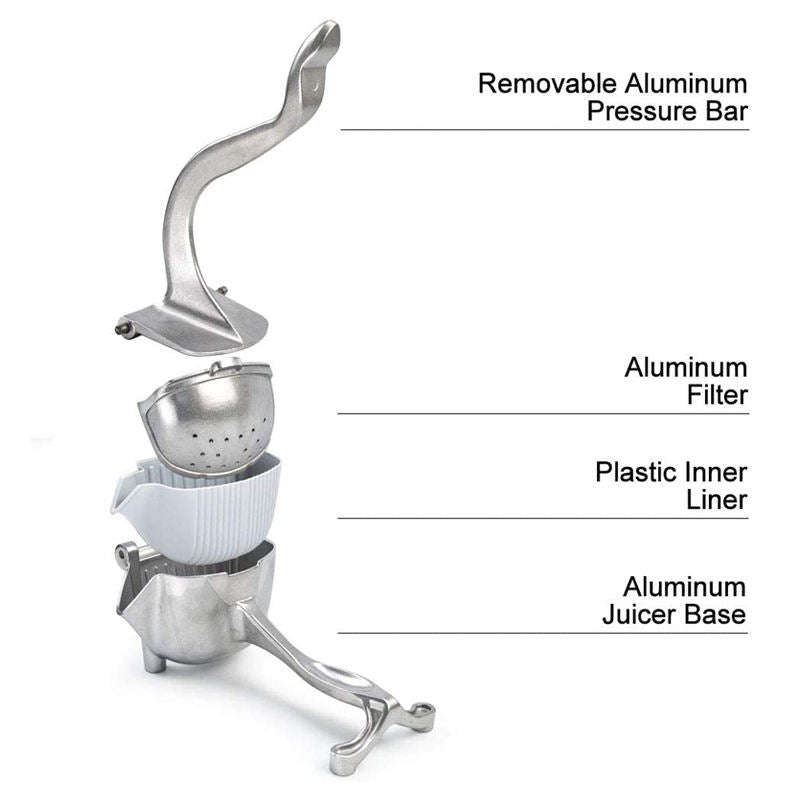 Stainless Steel Manual Hand Press Juicer