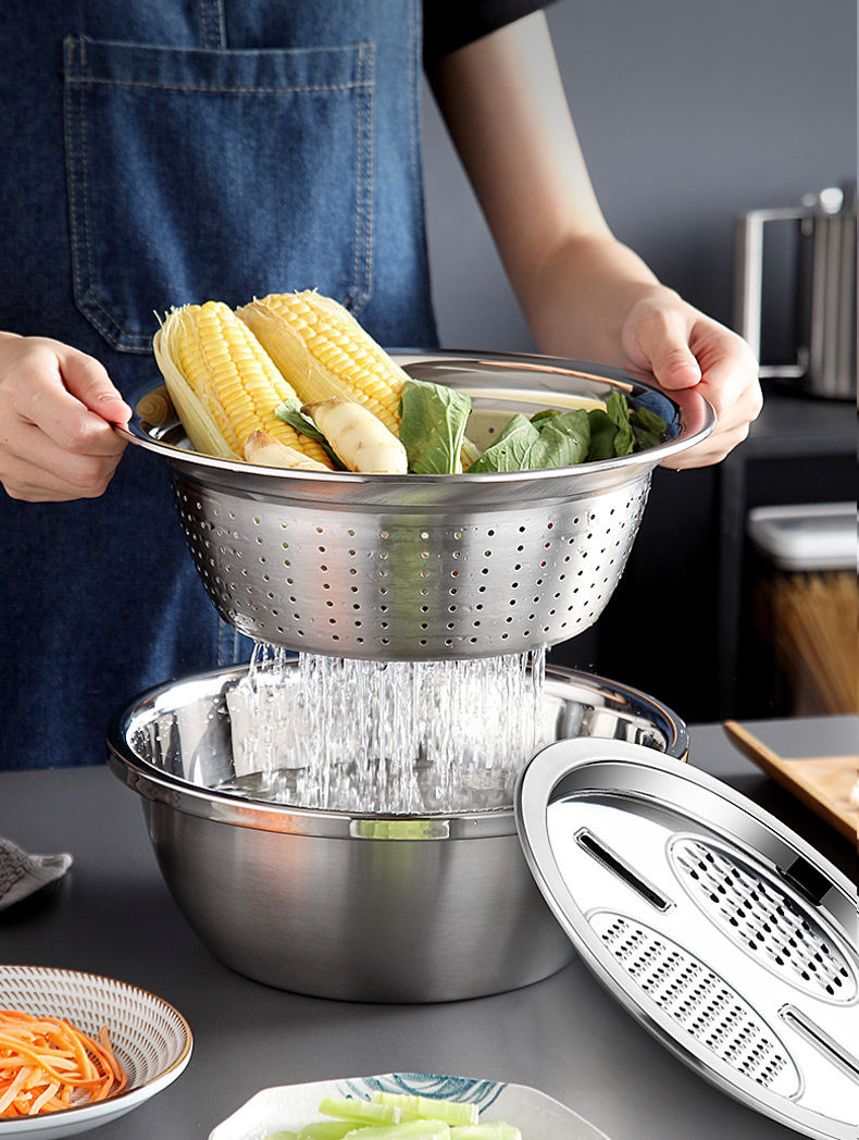 4 In 1 Multifunctional Stainless Steel Vegetable Cutter