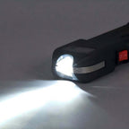 Electric Shock Flashlight Stun Gun High Voltage Rechargeable Battery Shocking Device Self Defense