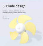 USB Folding Electircal Fan with LED Light -YT M2026