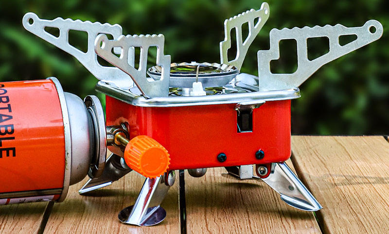 Portable Stainless Steel Camping Gas Stove