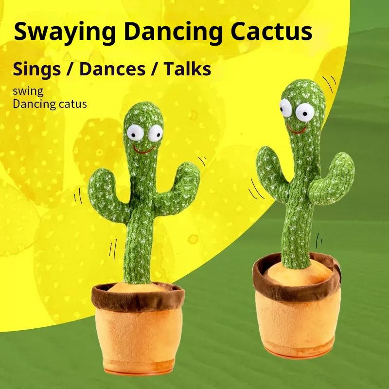 Dancing Cactus Singing Plush Toy