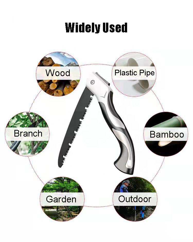 Pruning Shears Folding Woodsawing Tools - 22 Inch.