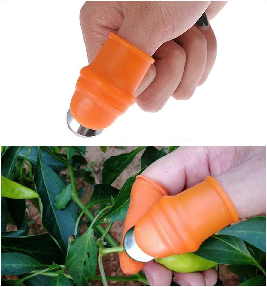 Silicone Vegetable And Fruits Finger cutter 5 in 1