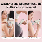 3-Head Fascial Gun Body Massager