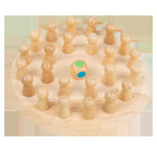 Wooden Memory Match Stick Chess Game