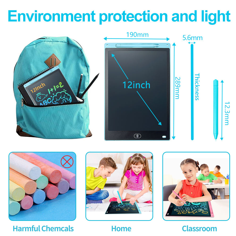 LCD Writing Tablet Digital Drawing Tablet- 12 inch