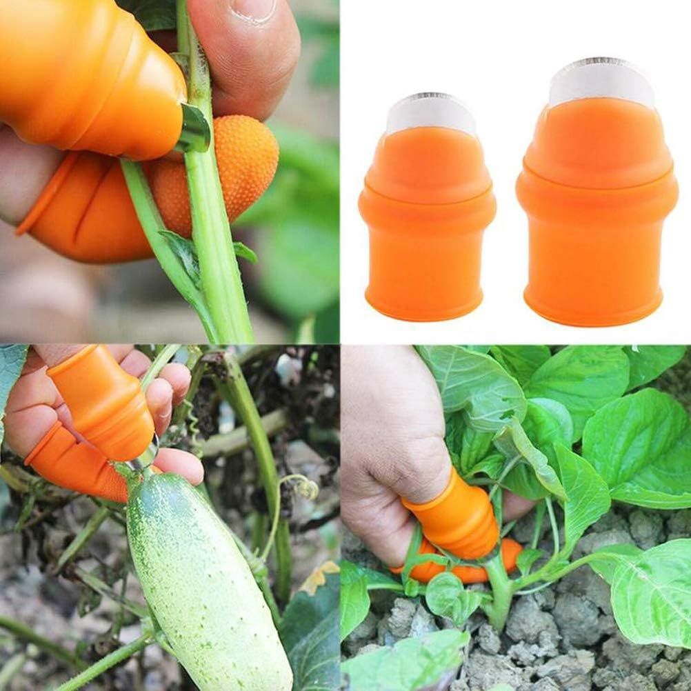 Silicone Vegetable And Fruits Finger cutter 5 in 1