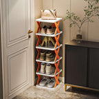 5 Layer Shoe Rack X Design