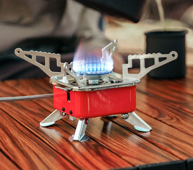 Portable Stainless Steel Camping Gas Stove