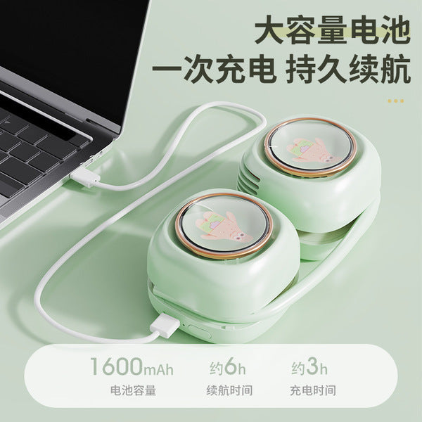Rechargeable Neck Fan | Mini Portable Turbo Fan