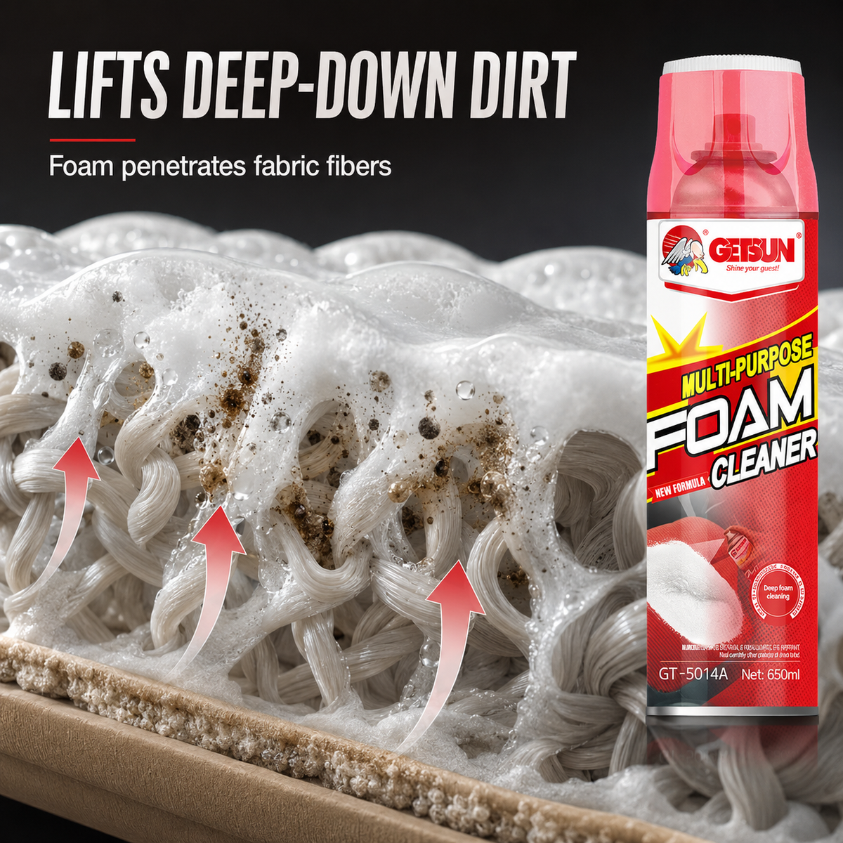 GETSUN Multi-Purpose Foam Cleaner