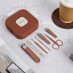 Portable 7-PCS Nail Clipper Manicure Set